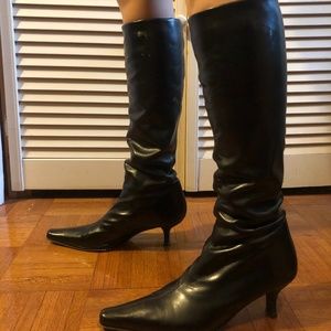 leather boots